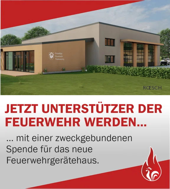 Neubau Feuerwehrgerätehaus: Jetzt Unterstützer werden!